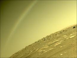 Nasa explains strange 'rainbow' that appeared on picture from Mars ...