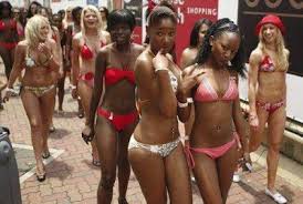 Image result for African women protest naked