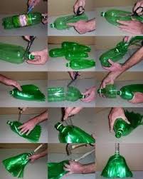 Resultado de imagen para reciclaje con botellas de plastico