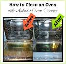 Home remedies for oven cleaning
