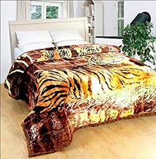 Liberty Lifeasy Double Bed, Double ply Raschel Blanket (Multicolour ...