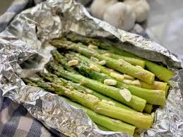 Grilled Asparagus in Foil - Katie's Cucina