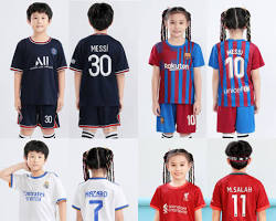 Image of Youth soccer jerseys