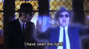 Image result for seeing the light gif