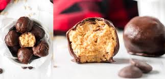 Chocolate Covered Rice Krispie Peanut Butter Balls (no bake!)