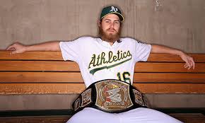 WWE Belt With a Reddick Attached