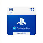PlayStation Store $25 Gift Card, Sony, PlayStation 4 [Digital ...