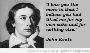 Finest eleven brilliant quotes by john keats image German via Relatably.com
