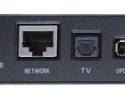Image of soundbar rear panel showing HDMI eARC port