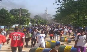 Image result for nigerian students protest