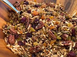 Coconut Maple Granola with Mixed Nuts and Dried Fruit Recipe ...
