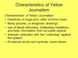 Yellow journalism