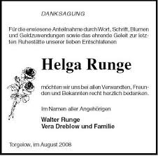 Helga Runge | Nordkurier Anzeigen - 005810098001
