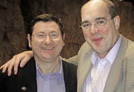 Freunde: die Bürgermeister Heinrich Dixa (links) und Jean-Paul Colin.