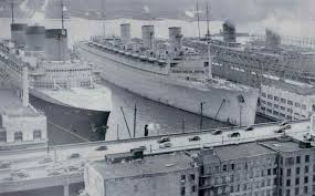 Image result for queen mary docks nyc
