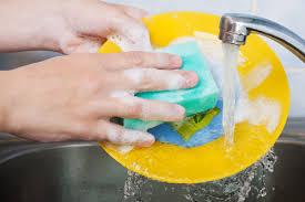 Image result for washing dishes by hand