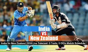 Image result for schedule of india vs new zealand 2016