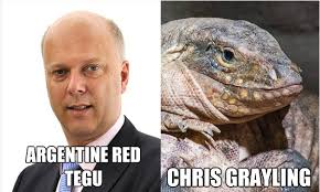 7 unforgettable images to remember Chris Grayling&#39;s time as ... via Relatably.com
