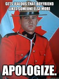 Overly Apologetic Canadian memes | quickmeme via Relatably.com