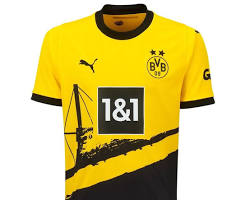 Image of Borussia Dortmund home jersey