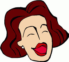 Image result for laughing woman cartoon