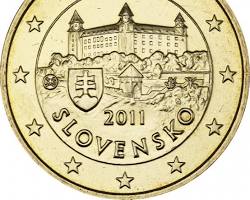 斯洛伐克 50 歐分硬幣