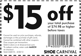 shoe carnival coupons