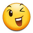 Image result for tiny winking emoji