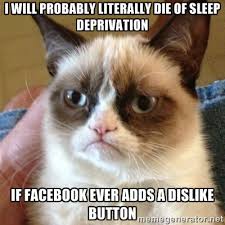 I will probably literally die of sleep deprivation if Facebook ... via Relatably.com