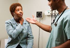 Image result for speaking to doctor