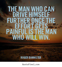 Sayings about inspirational - The man who can drive himself ... via Relatably.com