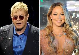 Image result for Mariah Carey and Elton John