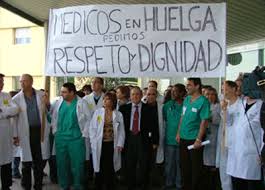 Resultado de imagen para fotos de la huelga de medicos en mao
