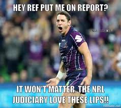 Pretty much sums up Billy Slater and Melbourne Storm. | lol ... via Relatably.com
