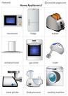Furniture and Household Appliances Picture Vocabulary