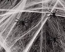 Teias de aranha de Halloween