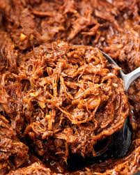 Crockpot Shredded Beef Barbecue - The Chunky Chef