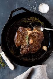 T-Bone Steak with Garlic and Rosemary Recipe - Kitchen Swagger