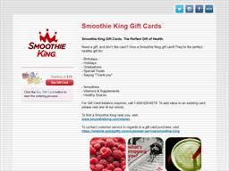 Smoothie King | Gift Card Balance Check | United States - gcb.today