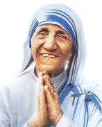 Trauerkerze für Mutter Teresa von Heike Eichler