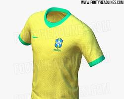 Image of Brazil 2023 FIFA World Cup jersey
