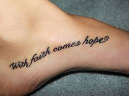 Faith Quotes Tattoos. QuotesGram via Relatably.com