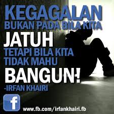 Kata-kata Motivasi daripada Irfan Khairi