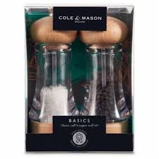 Cole & Mason Wood Salt & Pepper Mill, 2 pk - Harris Teeter