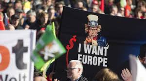Resultado de imagen de manifestaciones por decision es de europa
