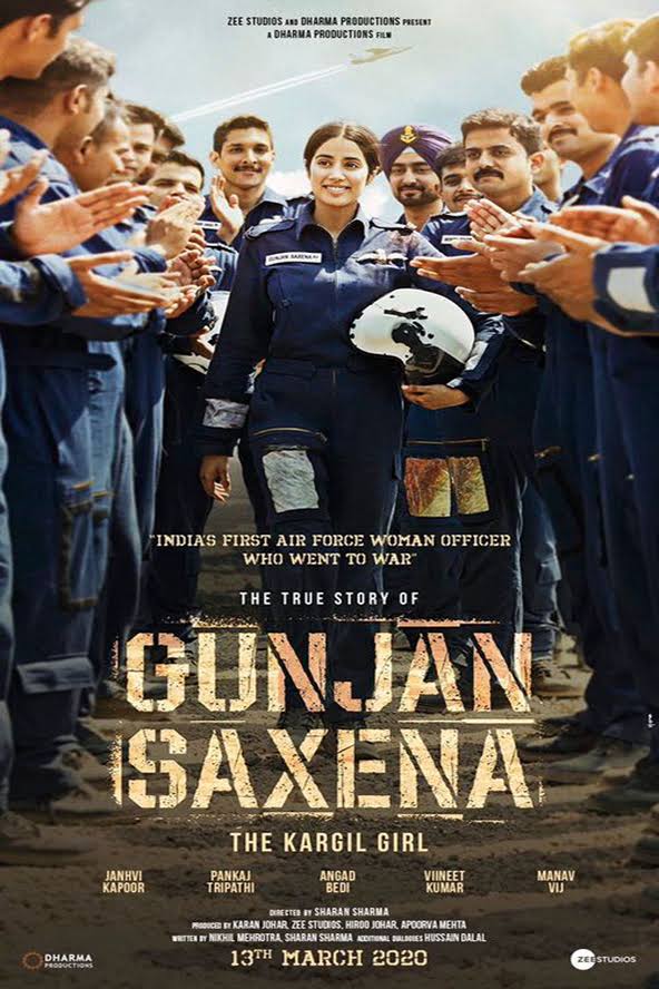 Download Gunjan Saxena: The Kargil Girl (2020) Netflix Hindi Full Movie 480p [400MB] | 720p [1GB] | 1080p [2GB]