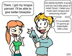 Lmfao - I got my tongue pierced | Funny Dirty Adult Jokes, Memes ... via Relatably.com