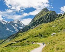 Gambar Panorama Trail: Männlichen  Kleine Scheidegg Hike, Switzerland