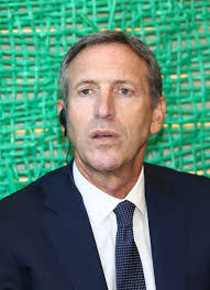 Starbucks CEO <b>Howard Schultz</b> attends a press conference during the. - 154166978-starbucks-ceo-howard-schultz-attends-a-press-gettyimages