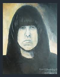 Johnny Ramone The Ramones Portrait Painting - johnny-ramone-the-ramones-portrait-kristi-l-randall